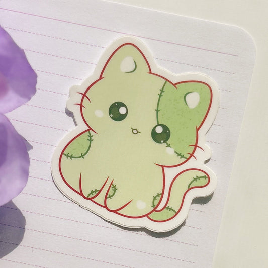 Zombie Cat Sticker
