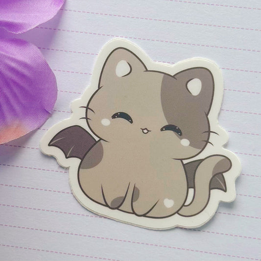 Bat Cat Sticker